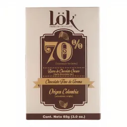 Lok Barra Chocolate 70% Cacao