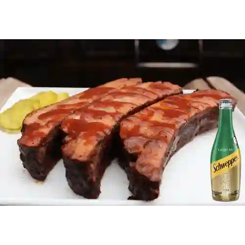 Combo Baby Ribs + Schweppes Ginger Ale 300ML
