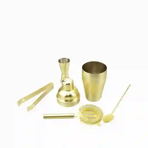 Set Cócteles Dorado Ambiente Gourmet