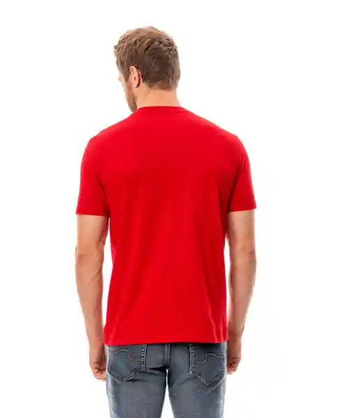 Camiseta Rojo Talla M Rifle100e001