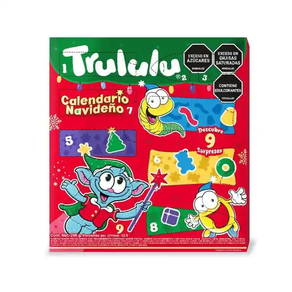 Trululu Calendario Navideño Gomitas