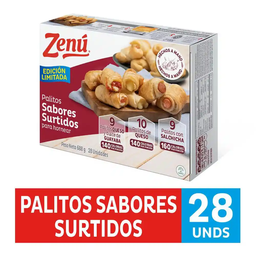 Zenú Palitos Horneados Sabores Surtidos