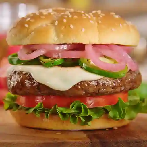 Hamburguesa Sencilla de Carne