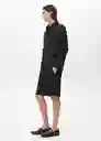 Bermuda Banarea Negro Talla 40 Hombre Mango