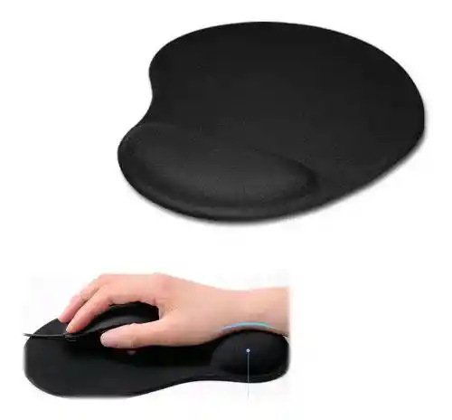 Pad Mouse Con Gel Ergonomico Reposa Muñeca Descansa Mano