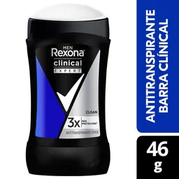 Rexona Clinical Antitranspirante Expert en Barra