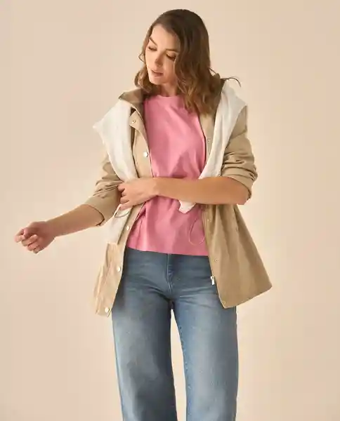 Camiseta Rosa Silvestre Medio Talla M 603G011 Esprit