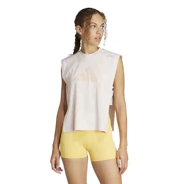 Adidas Camiseta Power Bl Tk Mujer Morado Talla XS IT2177