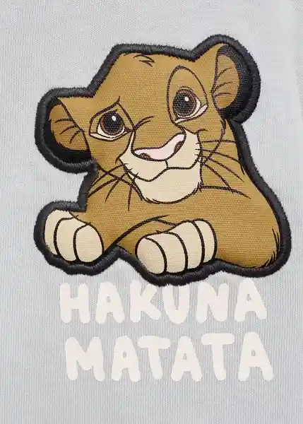 Camiseta Hakuna Celeste Talla 97 Niños Mango