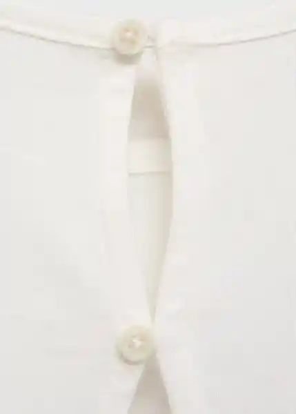 Camiseta Summer Offwhite Talla 10 Niñas Mango