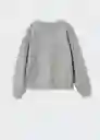 Sudadera Classy Gris Medio Vigore Talla 14 Niñas Mango