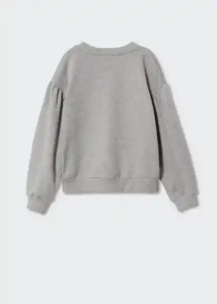 Sudadera Classy Gris Medio Vigore Talla 14 Niñas Mango