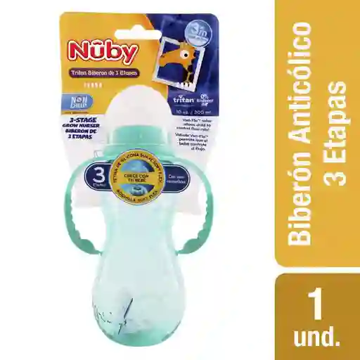 Nuby Biberon Tritan Con Asas 320 mL