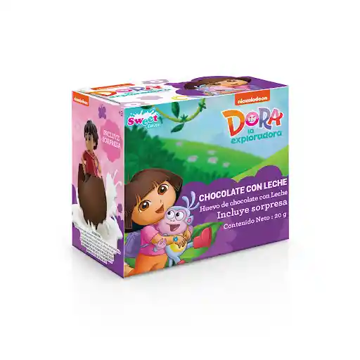 Grezon Huevo de Chocolate Dora la Exploradora Con Sorpresa