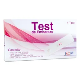 Cassett Test De Embarazo E