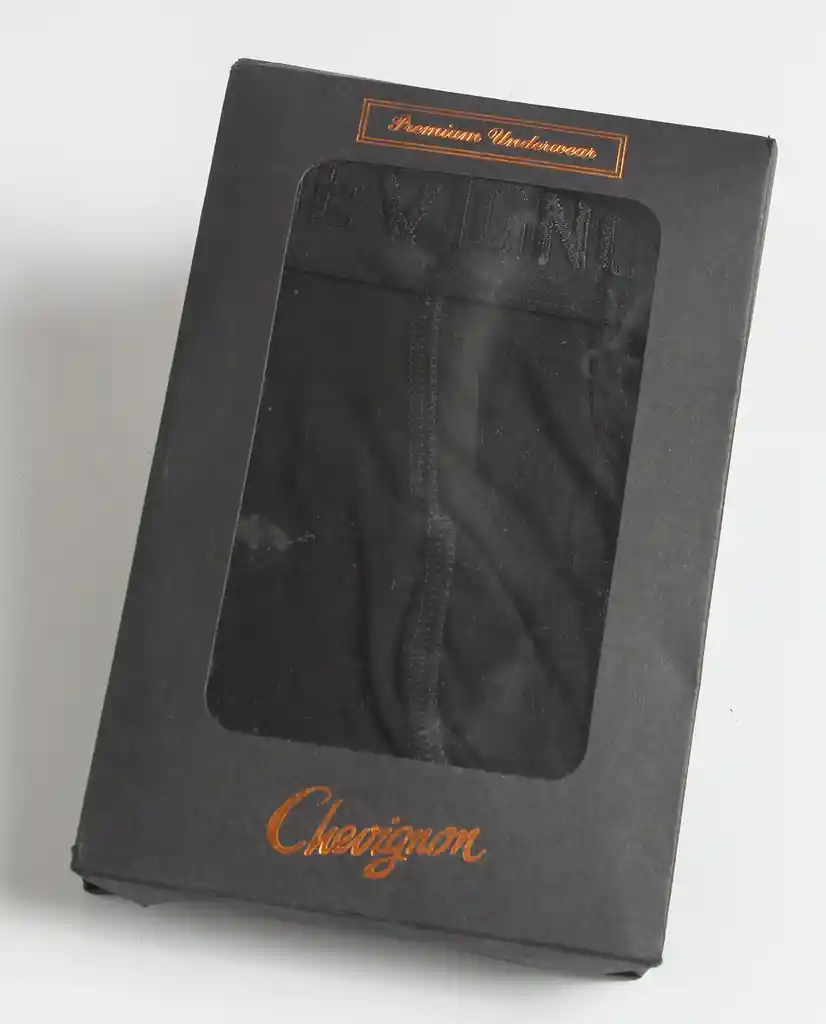 Boxer Comfort Cotton Negro Talla L Hombre Chevignon