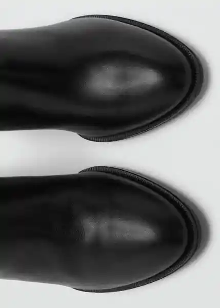 Botas Follow Negro Talla 36 Mujer Mango