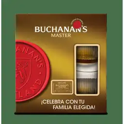 Buchanans Whisky Master + Buchanans Vaso