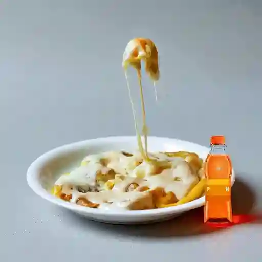 Combo Arepa Extraqueso + Naranja Postobón 250 ml