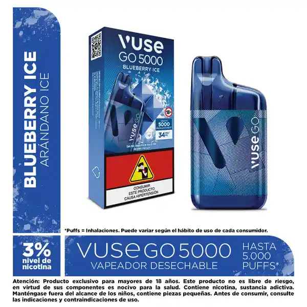 Vuse Go 5000 Blueberry Ice