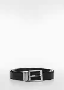 Cinturón Emili4 Negro Talla 91 Hombre Mango