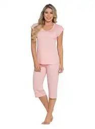 Parisien Pijama Para Mujer Salmón Talla XXL