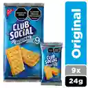 Galletas Saladas Club Social 9Pack Original 216G