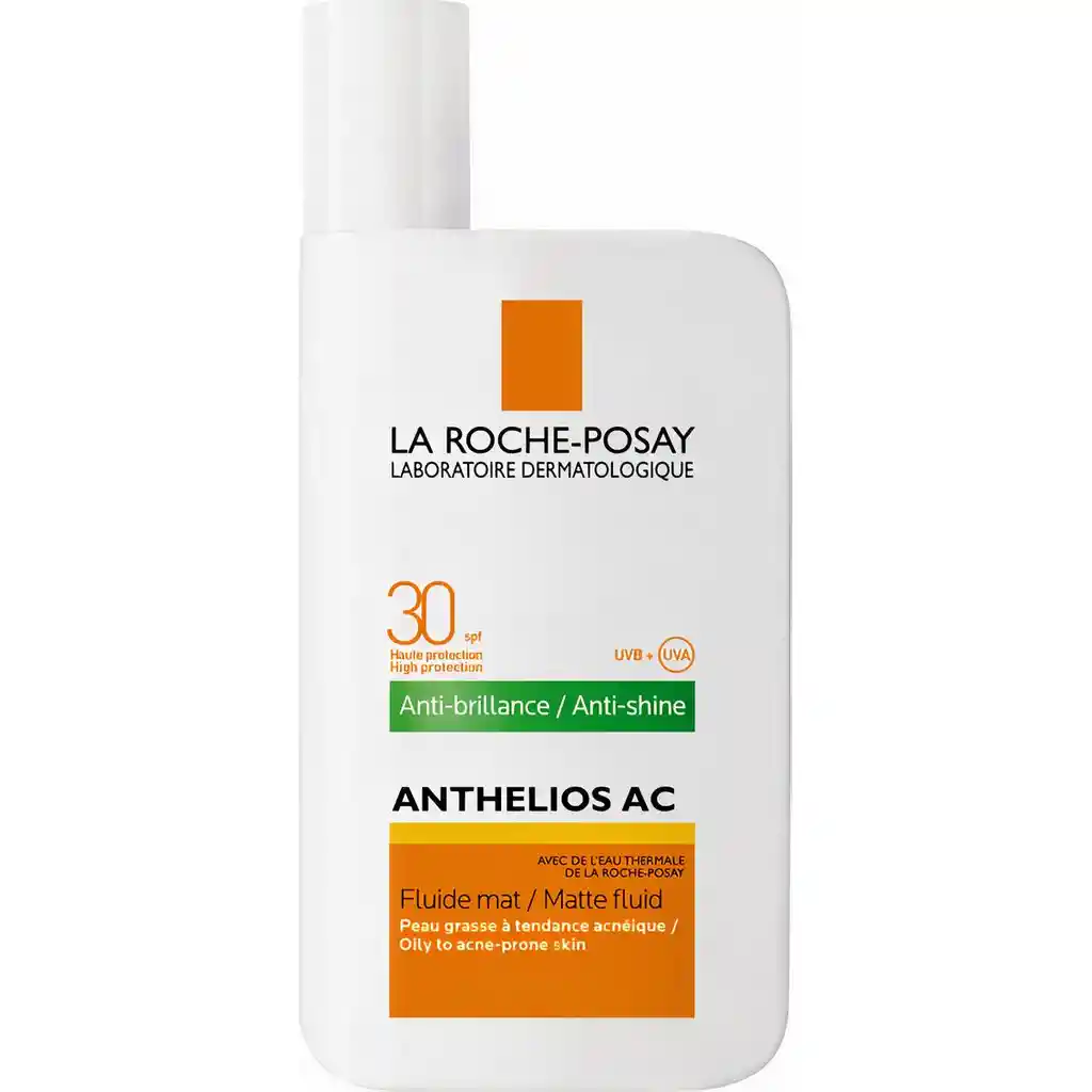 Anthelios AC Protector Solar Fluido Mate Piel Grasa con Acné Spf30