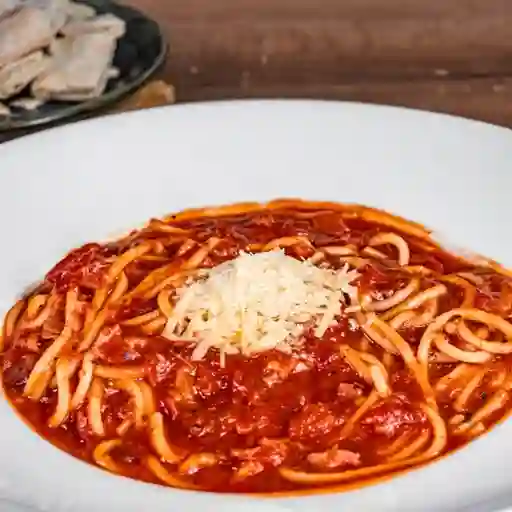 Pasta Pomodoro E Panceta