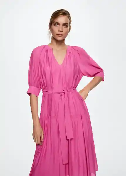 Vestido Dame-W Fucsia Talla Xs Mujer Mango