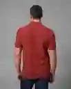 Camiseta Polo Hombre Rojo M 192G100_ROJ191650 Rifle