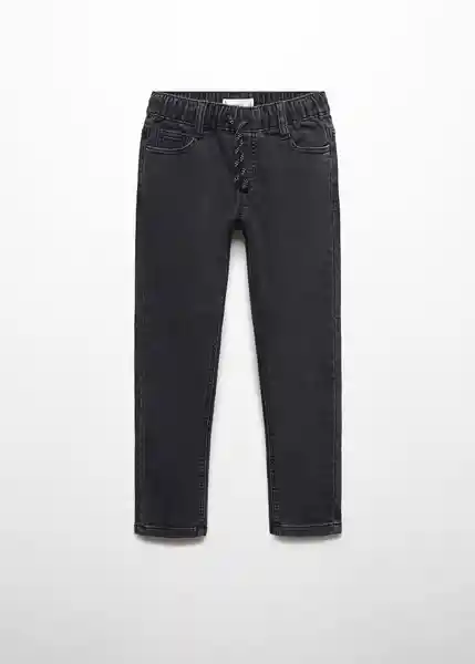 Jean Comfy Tejano Niños Negro Talla 6 Mango