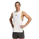 Adidas Camiseta D4T Int Tank Entrenamiento Hombre Blanco Talla M