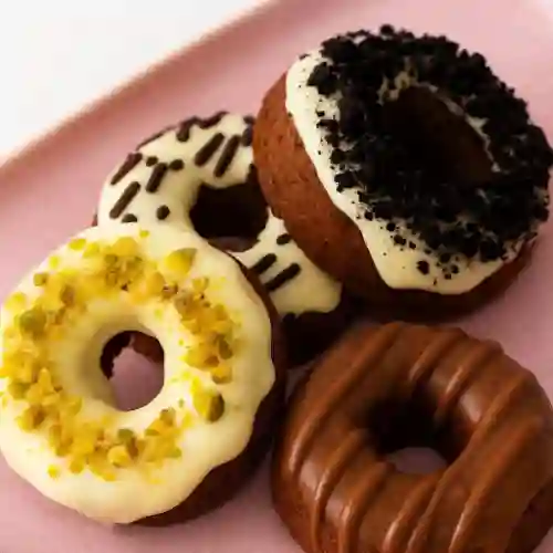 Donas Keto de Chocolate Blanco X 3 Und