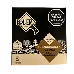 Koller Hamburguesa de Res Especial