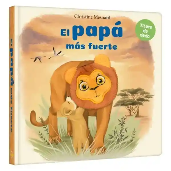 Títere de Dedo el Papá Más Fuerte