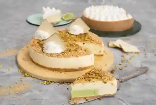 Porción de Cheesecake de Pistacho