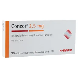 Concor Tabletas (2.5 Mg)