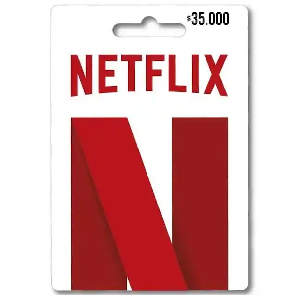 Netflix Tarjeta $35.000