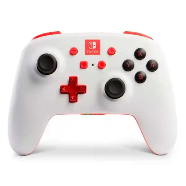 Nintendo Switch Control Inalámbrico Power A Blanco/Rojo