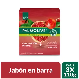 Jabon en Barra Palmolive Naturals Granada 110g x 3und