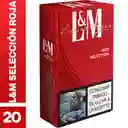 L&M Selección Roja x 20 Cigarrillos