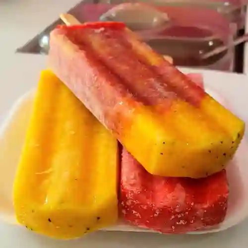 Paletas X 3 Frutas