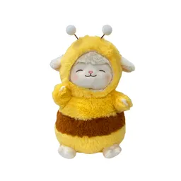 Peluche Lamb Baa Con Disfraz de Abeja Serie Mini Family Miniso