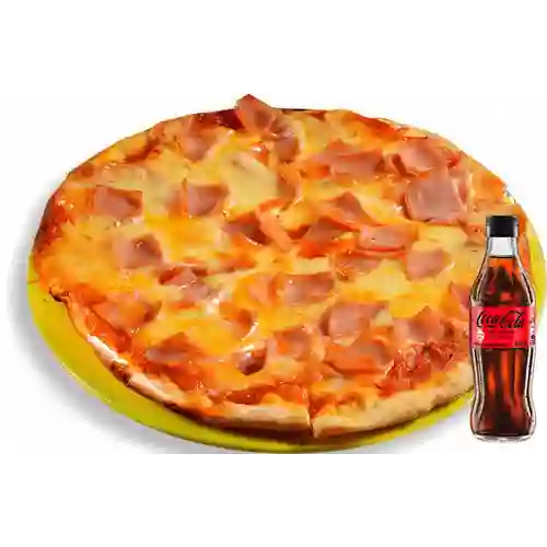 Combo Jamón Cocido + Coca Cola Sin Azúcar 300ML