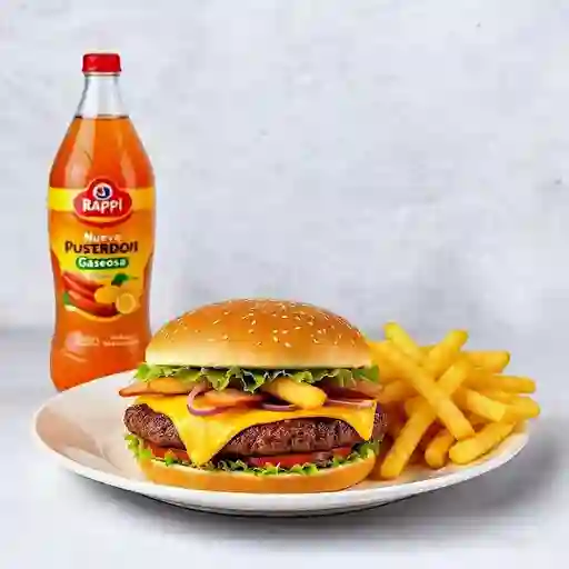 Nueva Buderdog + Gaseosa