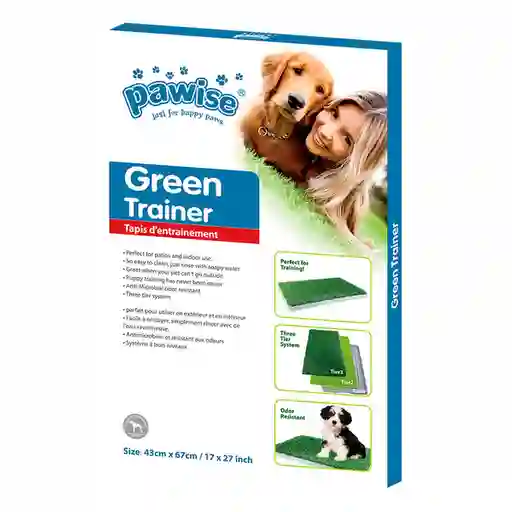 Pawise Entrenadora Verde 43.18 x 68.58 cm