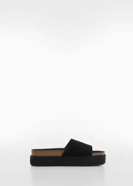 Sandalias Beba Negro Talla 36 Mango Teen Girl Mango