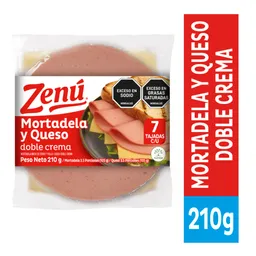 Zenú Mortadela y Queso Doble Crema 210 g