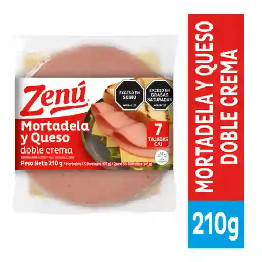 Zenú Mortadela y Queso Doble Crema